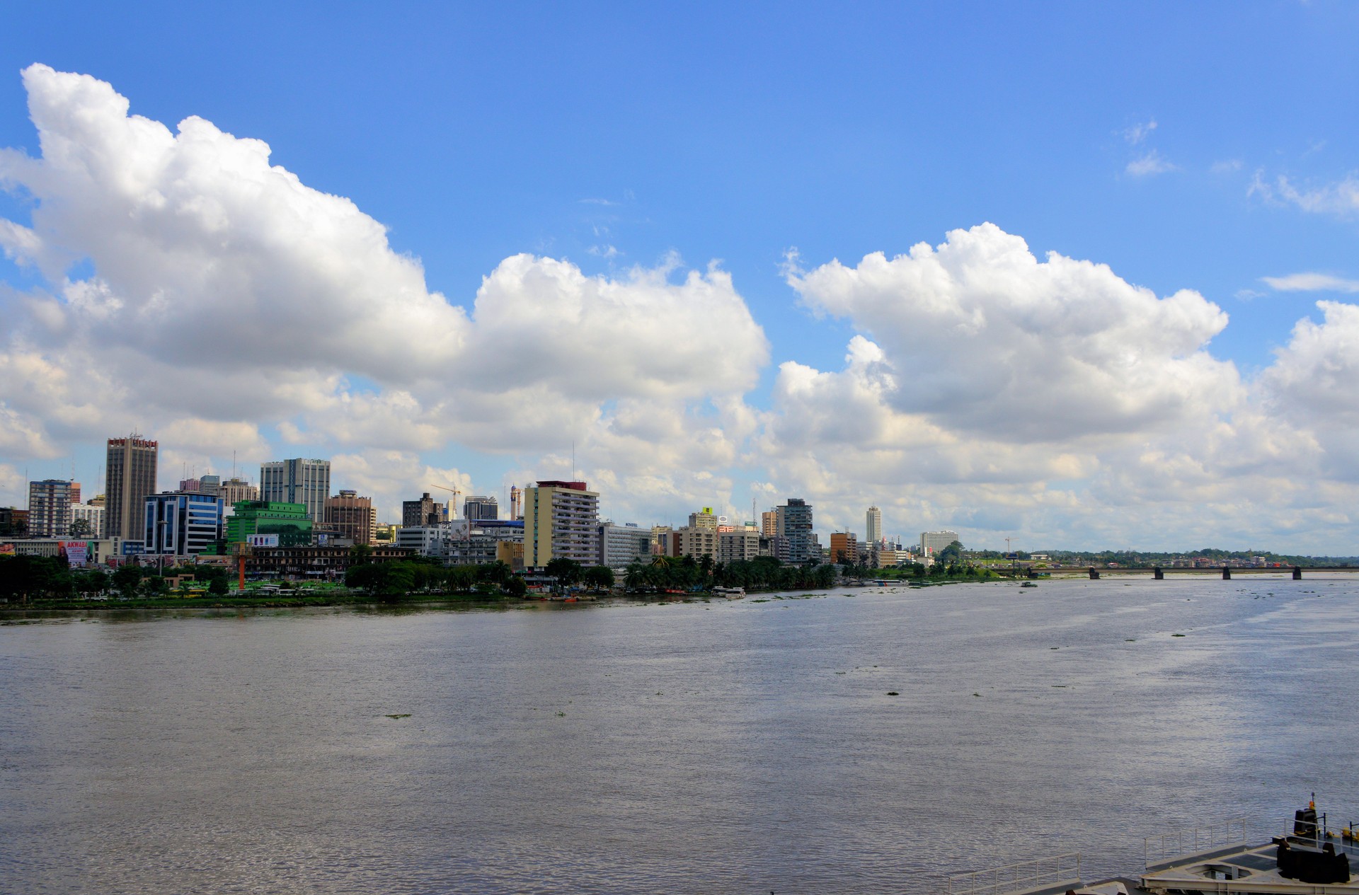 Abidjan skyline, Ivory Coast